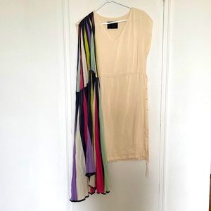 Martin Lamothe Dressmakers dress with scarf attached